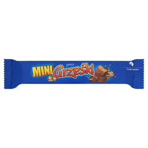 Grzeki Mini Wafel przekadany kremem kakaowym w czekoladzie 18g - 2827389540