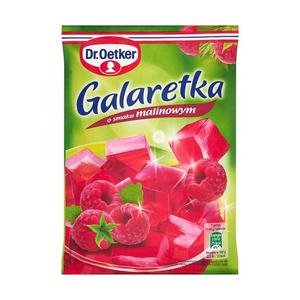 Dr. Oetker Galaretka o smaku malinowym 77g - 2827389569