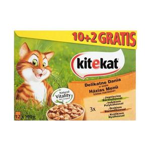 Kitekat Delikatne dania w sosie Karma penoporcjowa 12 x 100g - 2837407512