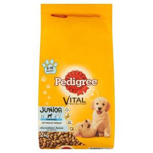 Pedigree Vital Protection Junior z kurczakiem i ryem rednie rasy Karma penoporcjowa 2kg - 2842409636