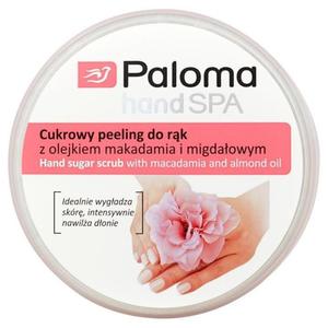 Paloma Hand Spa Cukrowy peeling do rk z olejkiem makadamia i migdaowym 125ml - 2848612328