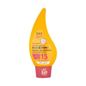 Dax Sun Rodzinny balsam do opalania dla dorosych i dzieci SPF 15 250ml - 2848152378