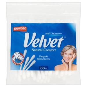 Velvet Natural Comfort Patyczki kosmetyczne 100 sztuk - 2837408965