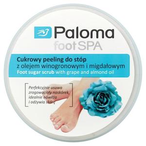 Paloma Foot Spa Cukrowy peeling do stp z olejkiem winogronowym i migdaowym 125ml - 2837409264