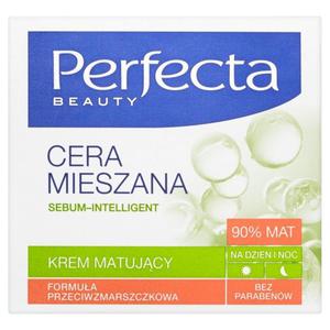 Perfecta Beauty Cera Mieszana Krem matujcy na dzie i noc 50ml - 2837409450