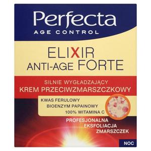 Perfecta Age Control Elixir Anti-Age Forte Krem przeciwzmarszczkowy na noc 50ml - 2837409570