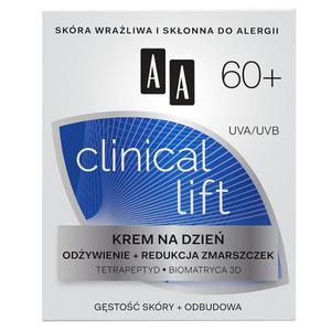 AA Clinical Lift 60+ Krem na dzie odywienie + redukcja zmarszczek 50ml - 2837409758