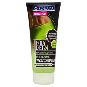 Soraya Body Diet24 Intensywne wyszczuplanie Nocny koncentrat 200ml - 2837409846