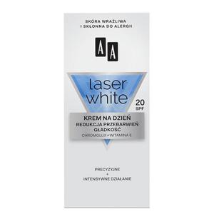 AA Laser White Krem na dzie redukcja przebarwie gadko 30ml - 2837409855