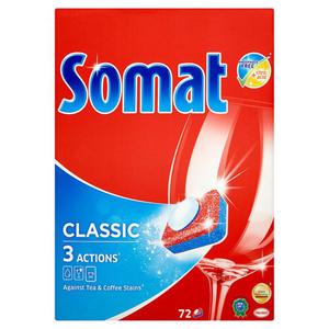 Somat Classic Tabletki do mycia naczy w zmywarkach 1260g (72 sztuki) - 2850449613