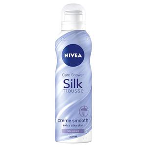 NIVEA Silk Mousse Creme Smooth Jedwabisty mus do mycia 200ml - 2850449618