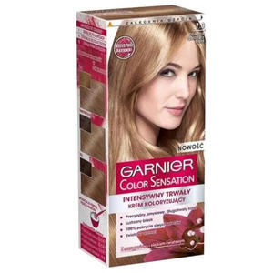 Garnier Color Sensation Krem koloryzujcy 7.0 Delikatnie opalizujcy blond - 2837410509