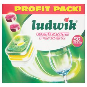 Ludwik Ultimate Power All in one Tabletki do zmywarek 1kg (50 sztuk) - 2837410904