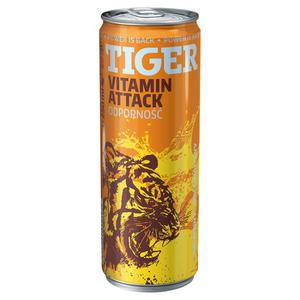 Tiger Vitamin Attack Gazowany napj energetyzujcy 250ml - 2837411052