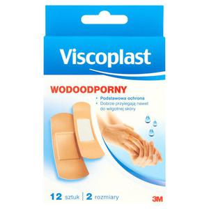 Viscoplast Wodoodporny Plastry z mikroperforacj 12 sztuk - 2837411163