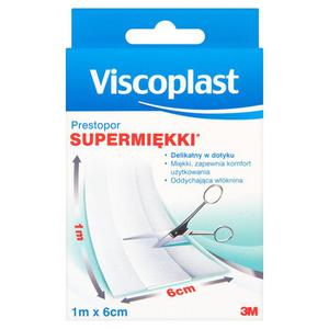 Viscoplast Prestopor Supermikki Plaster 1 m x 6 cm - 2853176756