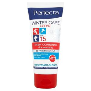 Perfecta Winter Care Sport Krem ochronny dla narciarzy do twarzy i rk 2w1 70ml - 2837411179