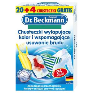 Dr. Beckmann Chusteczki wyapujce kolor i wspomagajce usuwanie brudu 20 sztuk - 2841506272