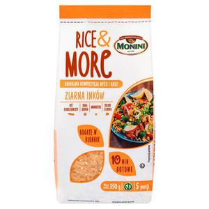 Monini Rice & More Ziarna Inkw Unikalna kompozycja ryu i kasz 350g - 2837411257