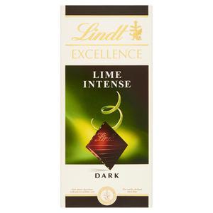 Lindt Excellence Lime Intense Czekolada ciemna z limonk 100g - 2837411377