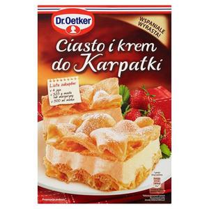 Dr. Oetker Ciasto i krem do karpatki 380g - 2837411456