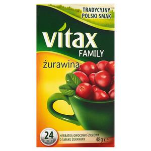 Vitax Family Herbatka owocowo-zioowa o smaku urawiny 48g (24 torebki) - 2837411526