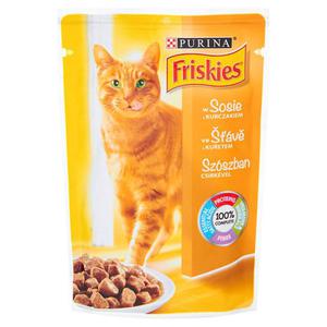 Friskies w sosie z kurczakiem Penoporcjowa karma dla dorosych kotw 100g - 2837411566