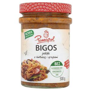 Pamapol Bigos polski z kiebas i grzybami 500g - 2837411629