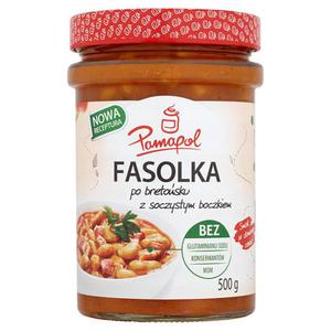 Pamapol Fasolka po bretosku z soczystym boczkiem 500g - 2837411630