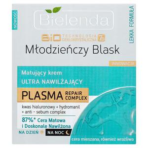 Bielenda Modzieczy Blask 20+ Matujcy krem ultra nawilajcy na dzie i na noc 50ml