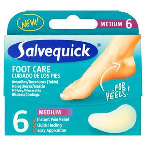 Salvequick Foot Care Medium Plastry na pcherze i otarcia 6 sztuk - 2837412244