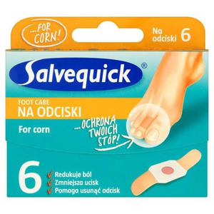 Salvequick Foot Care Plastry na odciski 6 sztuk - 2837412247