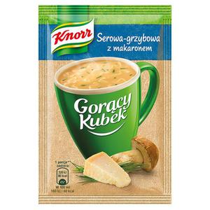 Knorr Gorcy Kubek Serowo-grzybowa z makaronem 17g - 2837412742