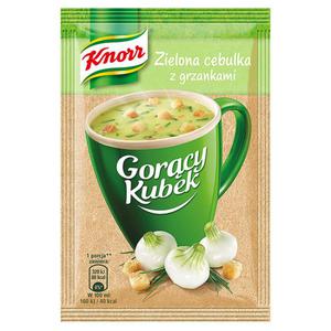 Knorr Gorcy Kubek Smak zielona cebulka z grzankami 17g