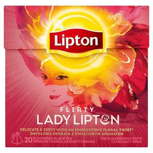 Lipton Flirty Lady Lipton Herbata czarna aromatyzowana 36g (20 torebek) - 2837412757