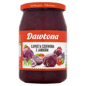 Dawtona Kapusta czerwona z jabkiem 680g - 2846389429