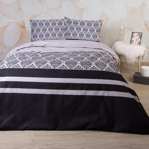 Pociel flanelowa 160x200 Darymex biaa czarna due ornamenty - 2870934299