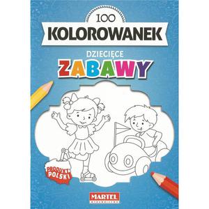 KOLOROWANKI A5 - 8 obrazkw - Dziecice zabawy - 2865866193