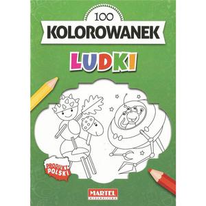 KOLOROWANKI A5 - 8 obrazkw - Ludki - 2865866205