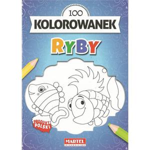 KOLOROWANKI A5 - 8 obrazkw - Ryby - 2865866218