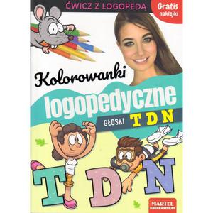 Kolorowanki LOGOPEDYCZNA +naklejki GOSKI T D N - 2871951668