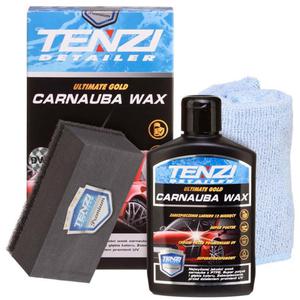 Zestaw do zabezpieczania lakieru TENZI DETAILER Carnauba Wax (wosk + aplikator + mikrofibra) - 2861176337