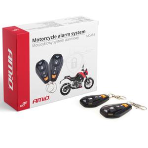 Alarm motocyklowy z pilotami AMiO MCA14 - 2878233473