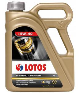 Olej 5W40 LOTOS SYNTHETIC TURBO DIESEL 4L - 2827800389