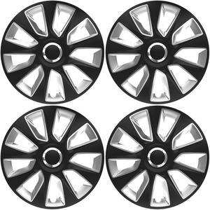 Kopaki 15" VERSACO Stratos RC black / silver, czarno - srebrne (4 szt.) - 2878380096