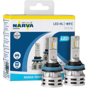 arwki LED H8 / H11 / H16 NARVA Range Performance LED 12/24V 24W (6500K) - 2861178076
