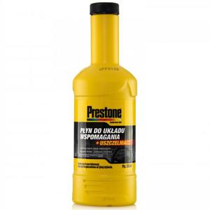 Pyn do ukadu wspomagania kierownicy z uszczelniaczem PRESTONE Power Steering Fluid + Stop Leak 355ml - 2861176995