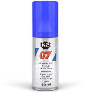 Produkt wielozadaniowy K2 07 50ml (likwiduje piski, smaruje, czyci, antykorozyjny) - 2846844461