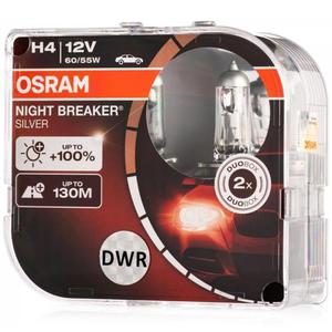 arówki H4 OSRAM Night Breaker Silver 12V 60/55W