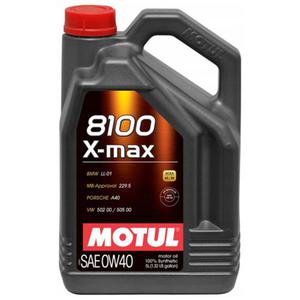 Olej 0W40 MOTUL 8100 X-MAX 5L - 2827799194